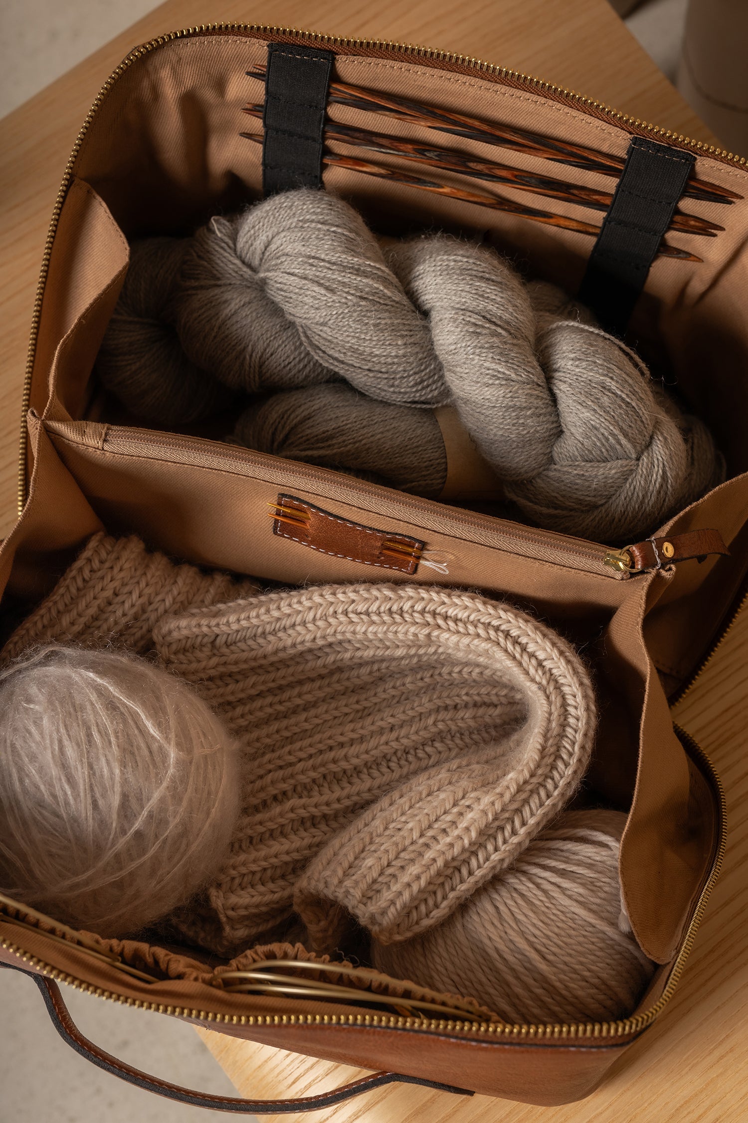 Re:Designed Project 10 - Re:Designed - Burned Tan/Gold - The Little Yarn Store
