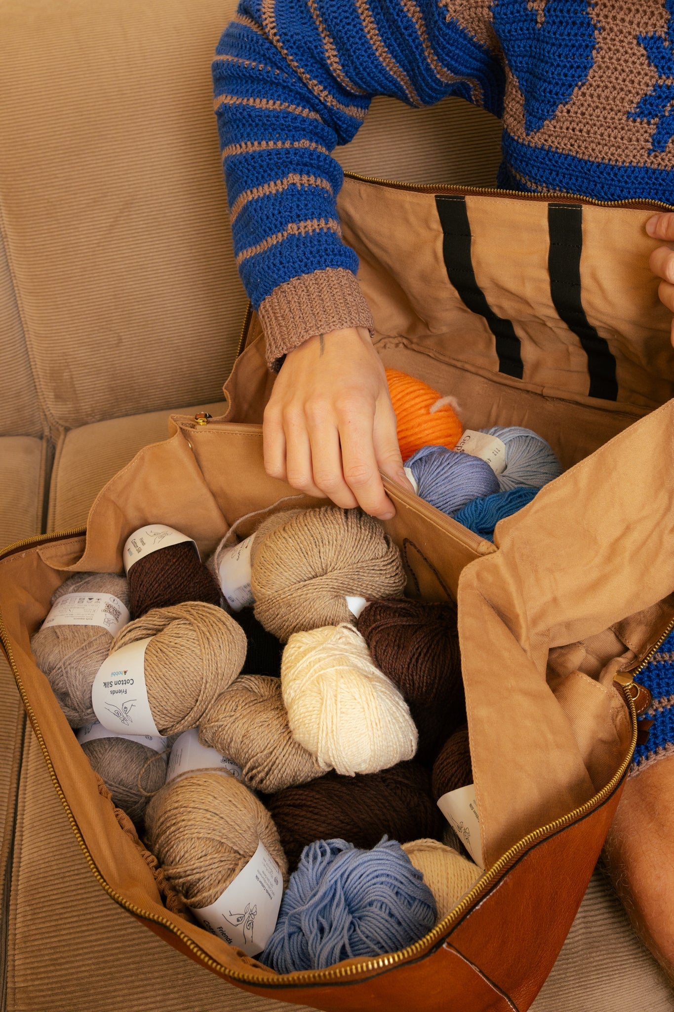 Re:Designed Project 40 - Re:Designed - Burned Tan - The Little Yarn Store