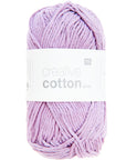 Rico Creative Cotton Aran - Rico 16 Violet - The Little Yarn Store