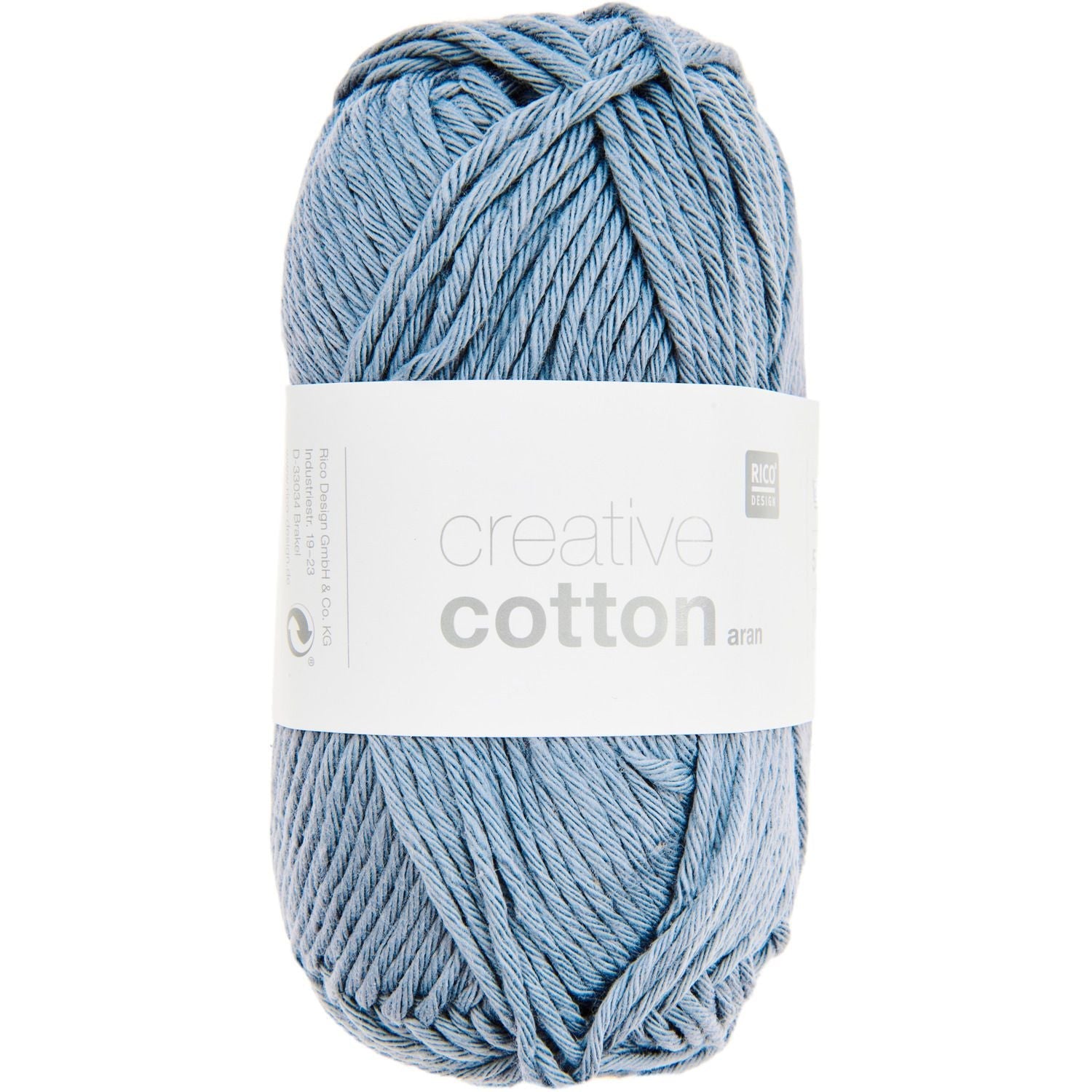 Rico Creative Cotton Aran - Rico 18 Jeans - The Little Yarn Store