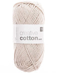Rico Creative Cotton Aran - Rico 22 Silver Grey - The Little Yarn Store