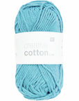 Rico Creative Cotton Aran - Rico 36 Turquoise - The Little Yarn Store