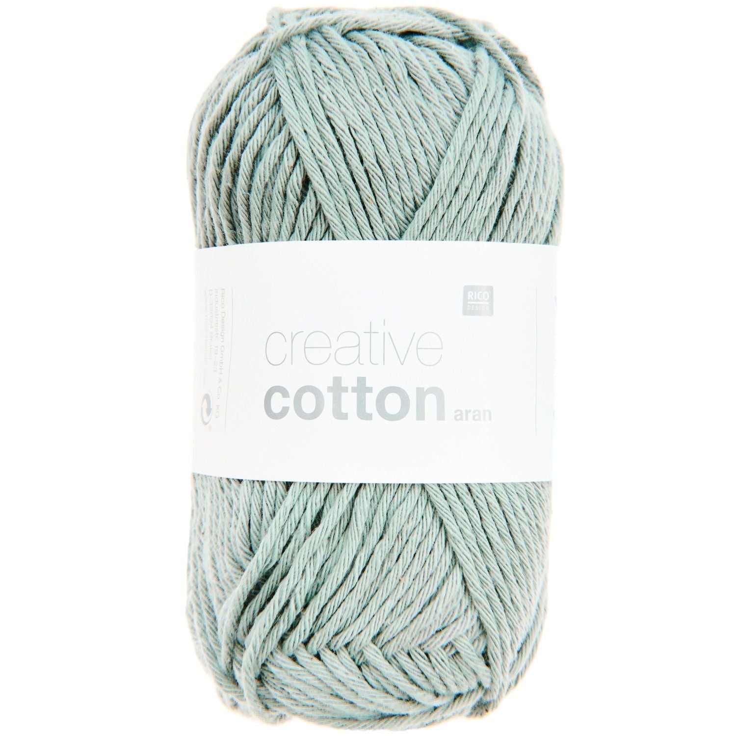 Rico Creative Cotton Aran - Rico 43 Patina - The Little Yarn Store
