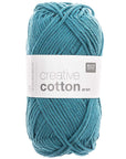 Rico Creative Cotton Aran - Rico 47 Petrol - The Little Yarn Store