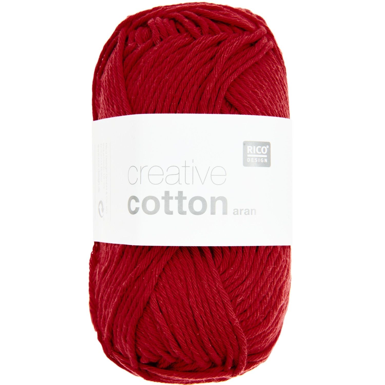 Rico Creative Cotton Aran - Rico 65 Cherry - The Little Yarn Store