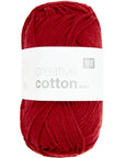 Rico Creative Cotton Aran - Rico 65 Cherry - The Little Yarn Store