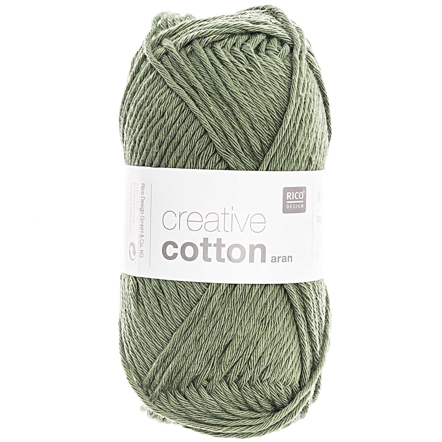 Rico Creative Cotton Aran - Rico 66 Ivy - The Little Yarn Store