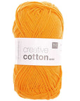 Rico Creative Cotton Aran - Rico 76 Tangerine - The Little Yarn Store