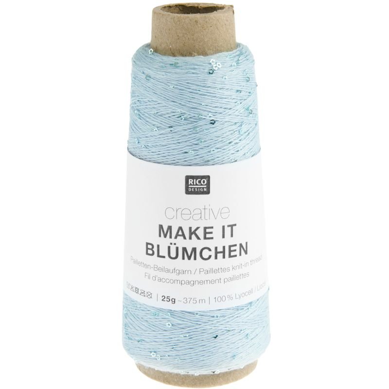 Rico Creative Make It Blümchen - Rico - Aqua - The Little Yarn Store