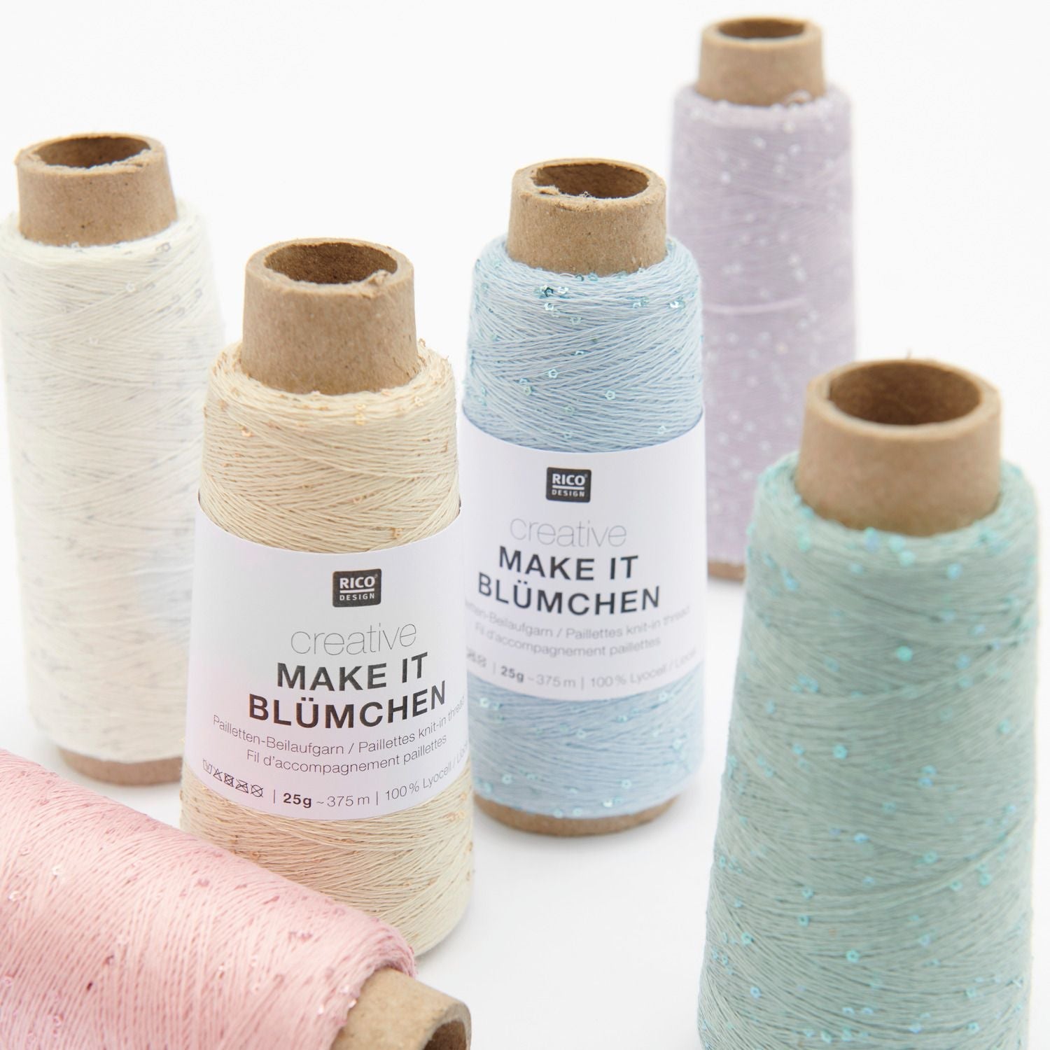 Rico Creative Make It Blümchen - Rico - Bordeaux - The Little Yarn Store