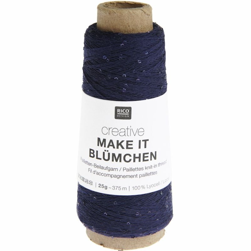 Rico Creative Make It Blümchen - Rico - Marine - The Little Yarn Store