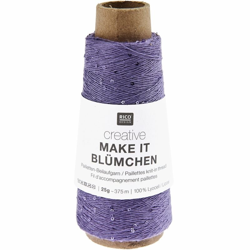 Rico Creative Make It Blümchen - Rico - Purple - The Little Yarn Store
