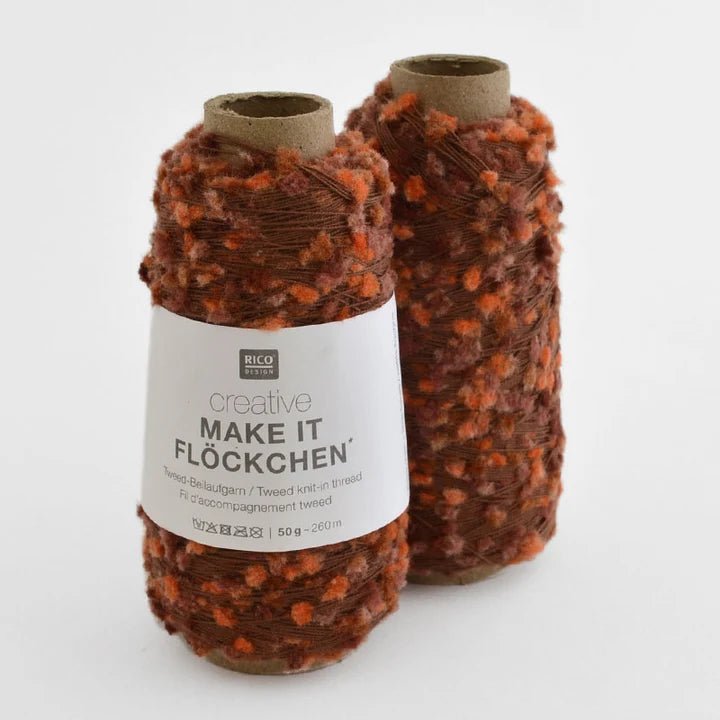 Rico Creative Make It Flöckchen - Rico 002 Berry - The Little Yarn Store
