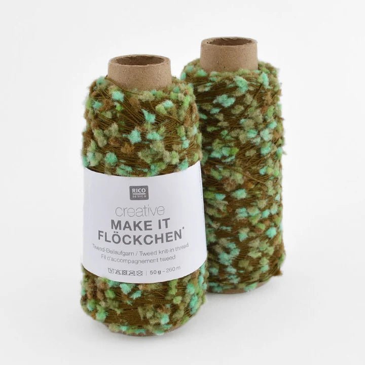 Rico Creative Make It Flöckchen - Rico 003 Aqua - The Little Yarn Store