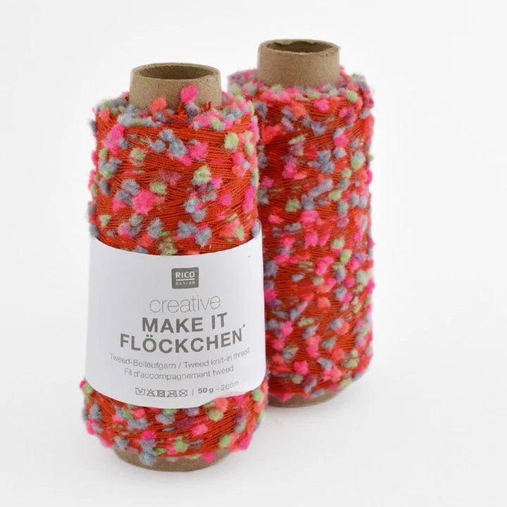 Rico Creative Make It Flöckchen - Rico 006 Colourful - The Little Yarn Store