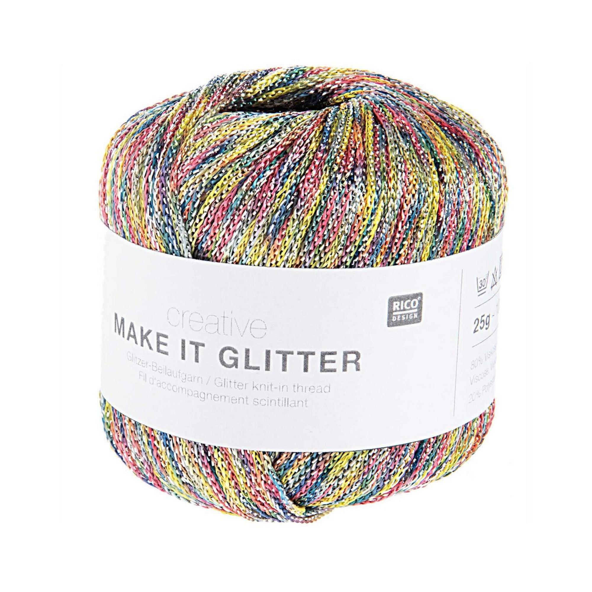 Rico Creative Make It Glitter - Rico 002 Barbie - The Little Yarn Store