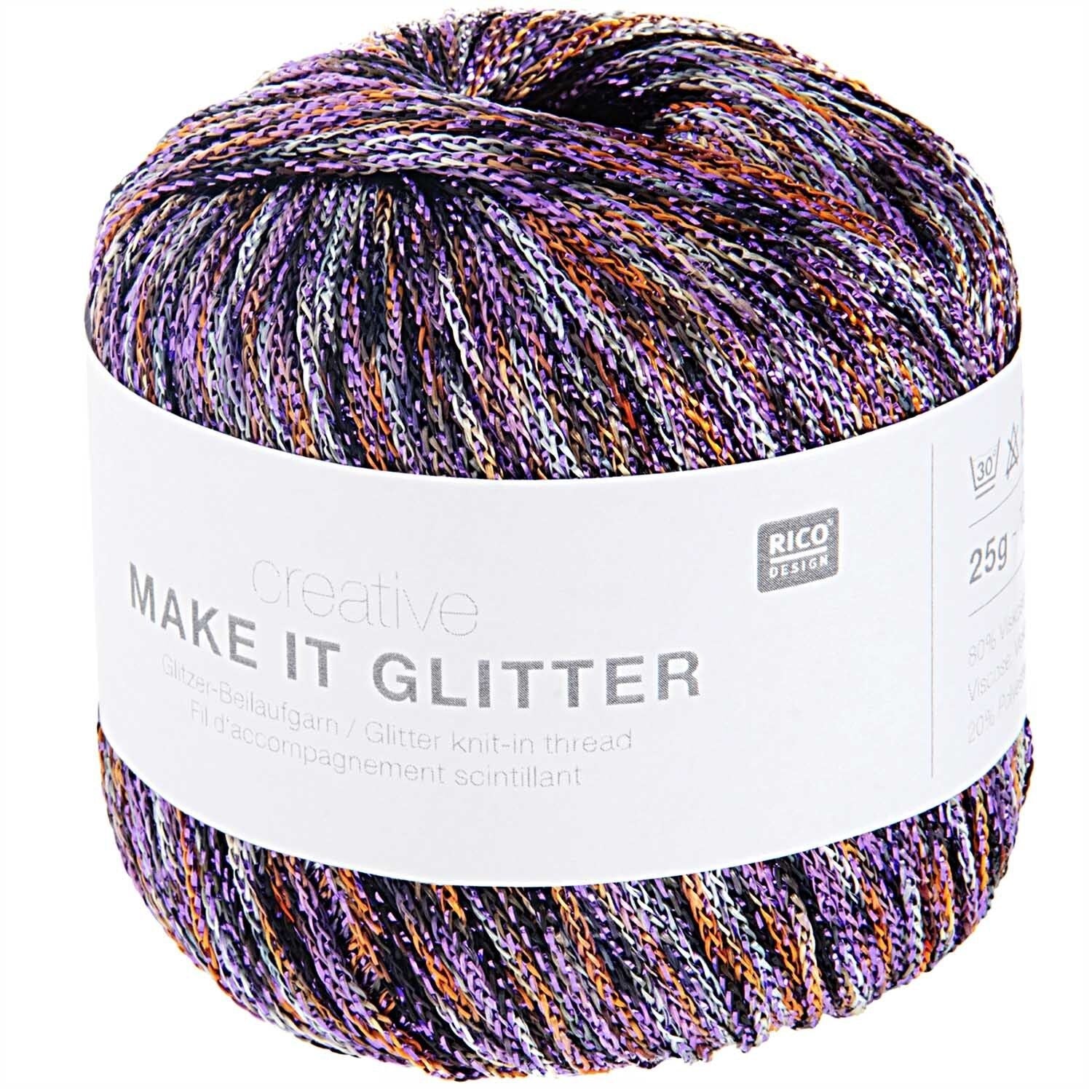 Rico Creative Make It Glitter - Rico - Flower Meadow - The Little Yarn Store