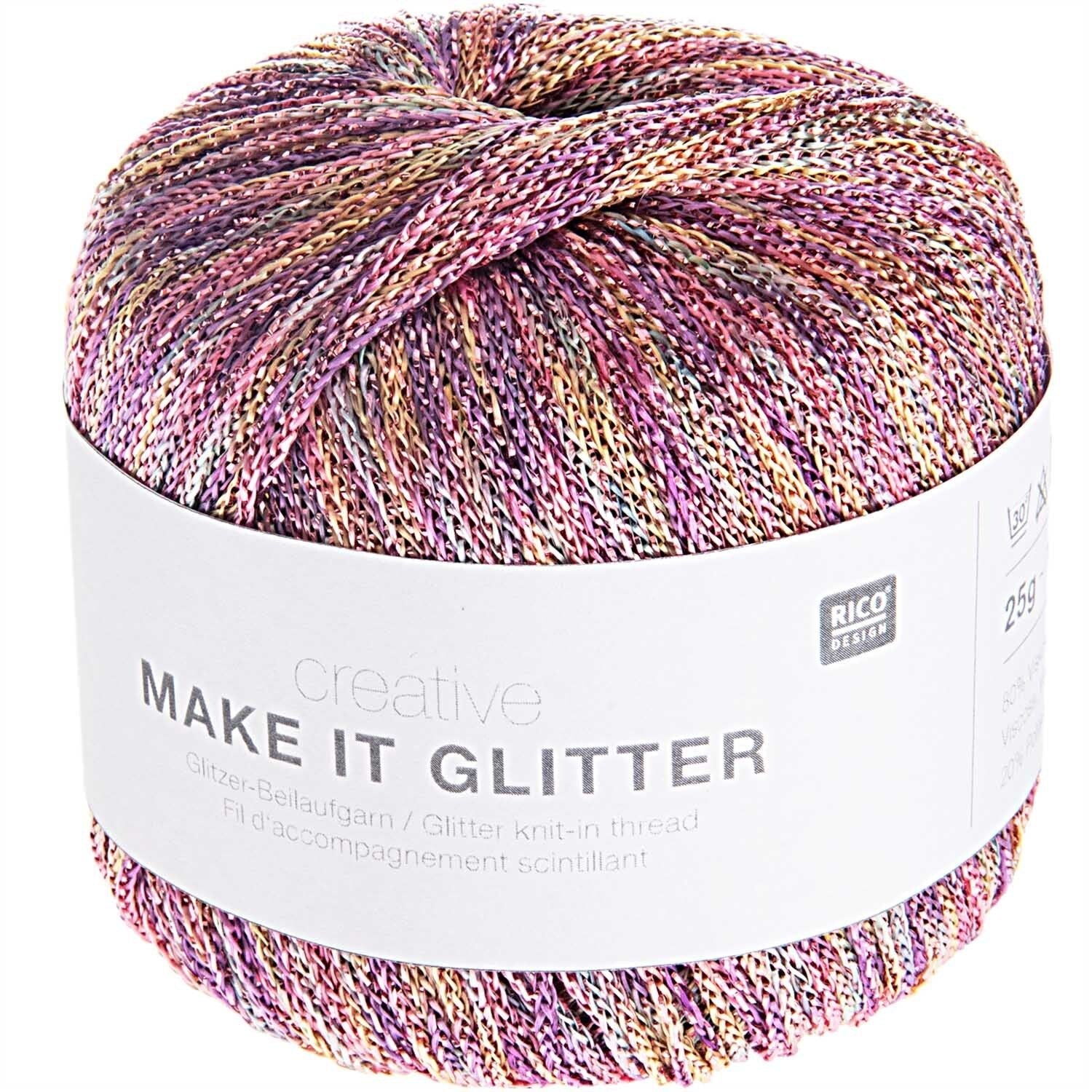 Rico Creative Make It Glitter - Rico - Pastel - The Little Yarn Store