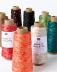 Rico Creative Make It Paillette - Rico 004 Red - The Little Yarn Store