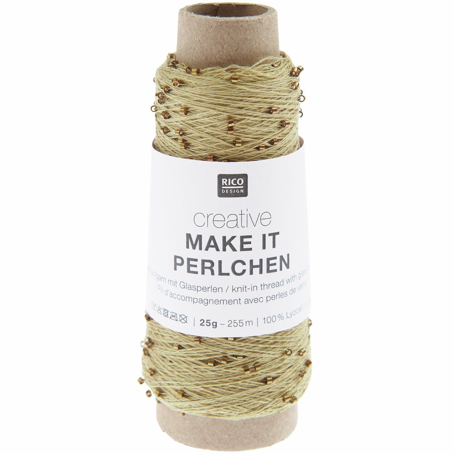 Rico Creative Make It Perlchen - Rico - Gold - The Little Yarn Store