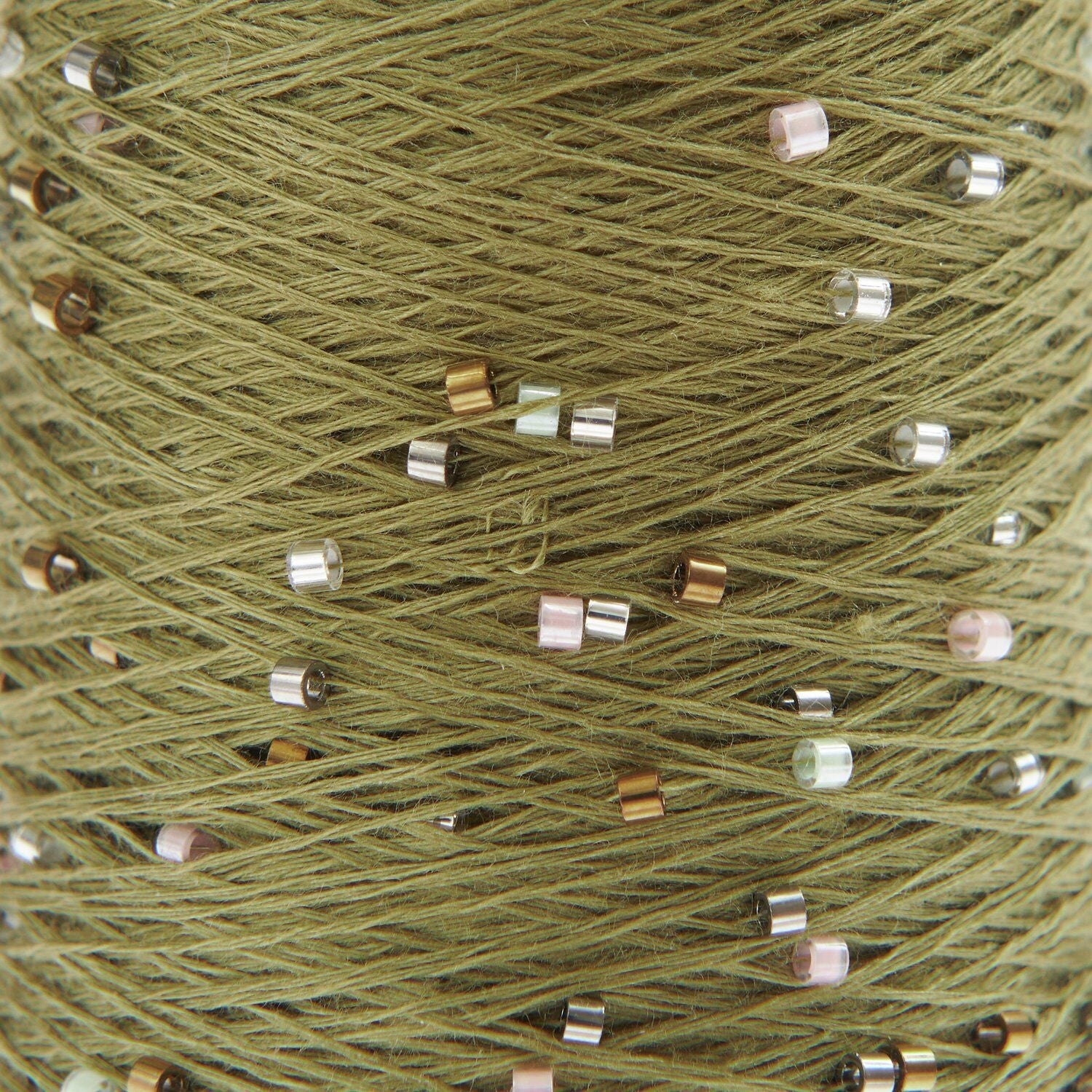 Rico Creative Make It Perlchen - Rico - Olive - The Little Yarn Store