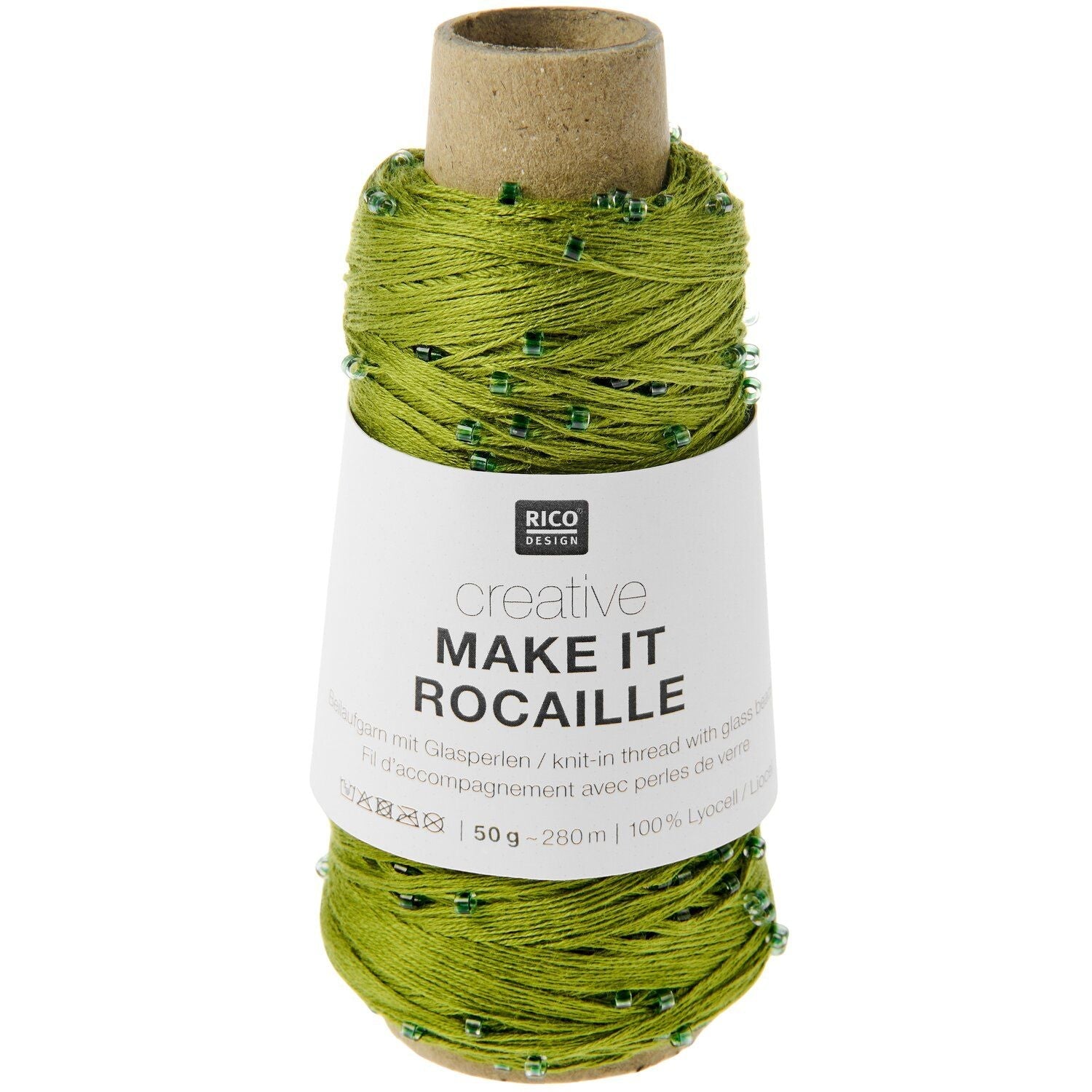 Rico Creative Make It Rocaille - Rico 003 Green - The Little Yarn Store