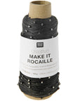 Rico Creative Make It Rocaille - Rico 005 Black - The Little Yarn Store