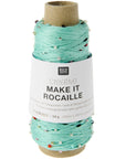 Rico Creative Make It Rocaille - Rico 007 Türkis Multicolor - The Little Yarn Store