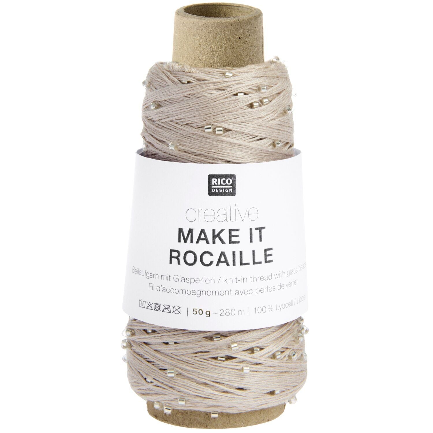 Rico Creative Make It Rocaille - Rico 010 Sand - The Little Yarn Store