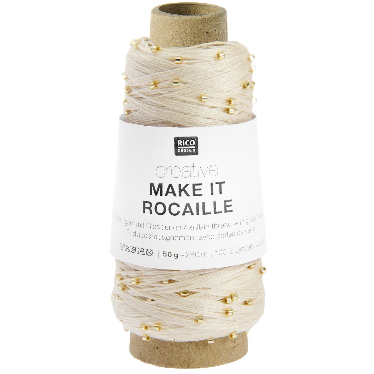 Rico Creative Make It Rocaille - Rico 011 Cream - The Little Yarn Store