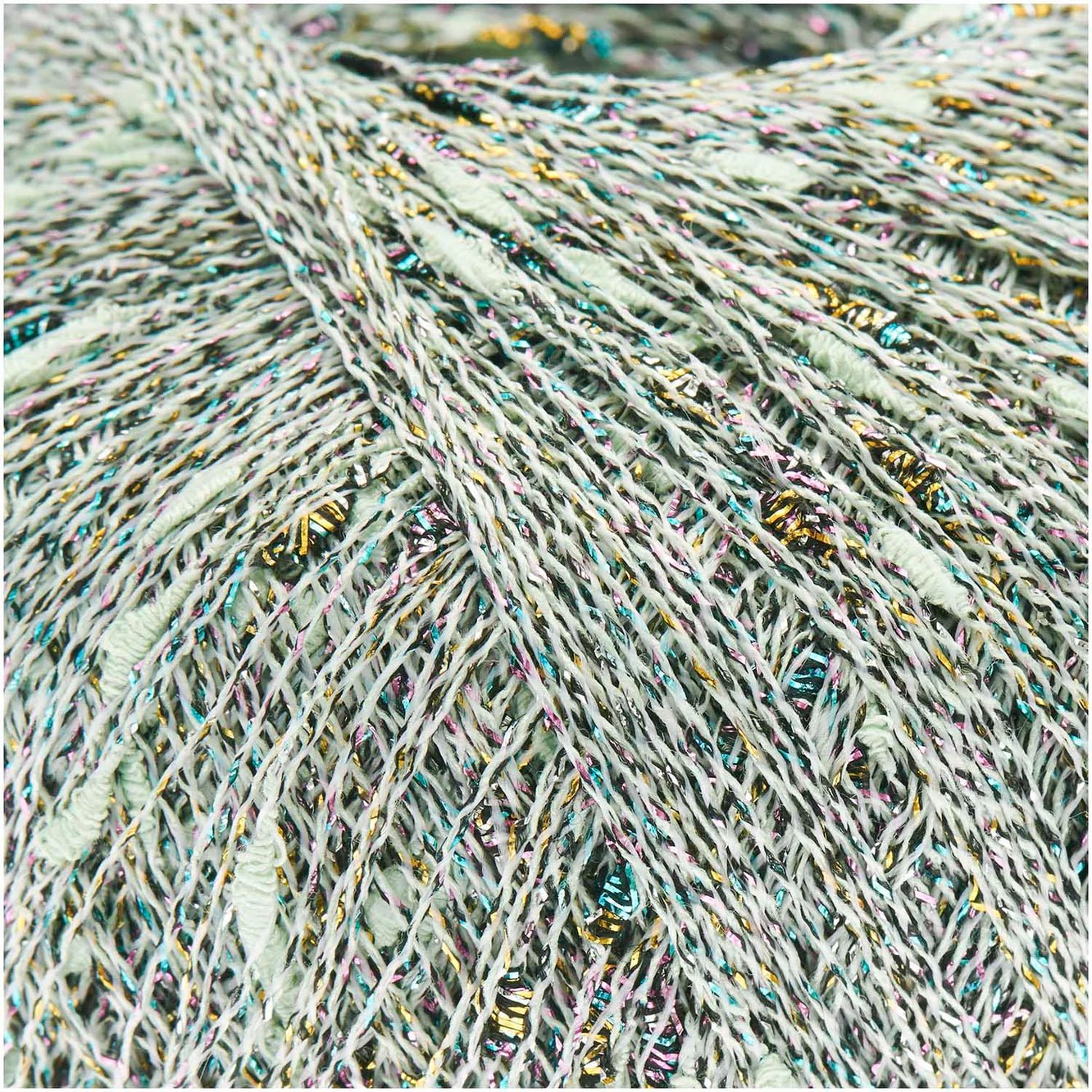 Rico Creative Make It Tweed Glitz - Rico - Mint - The Little Yarn Store