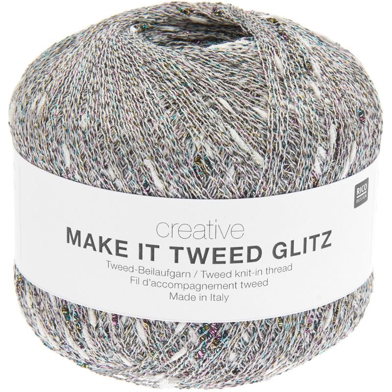 Rico Creative Make It Tweed Glitz - Rico - Nature - The Little Yarn Store