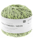 Rico Creative Make It Tweed Neon - 001 Yellow - Rico - The Little Yarn Store