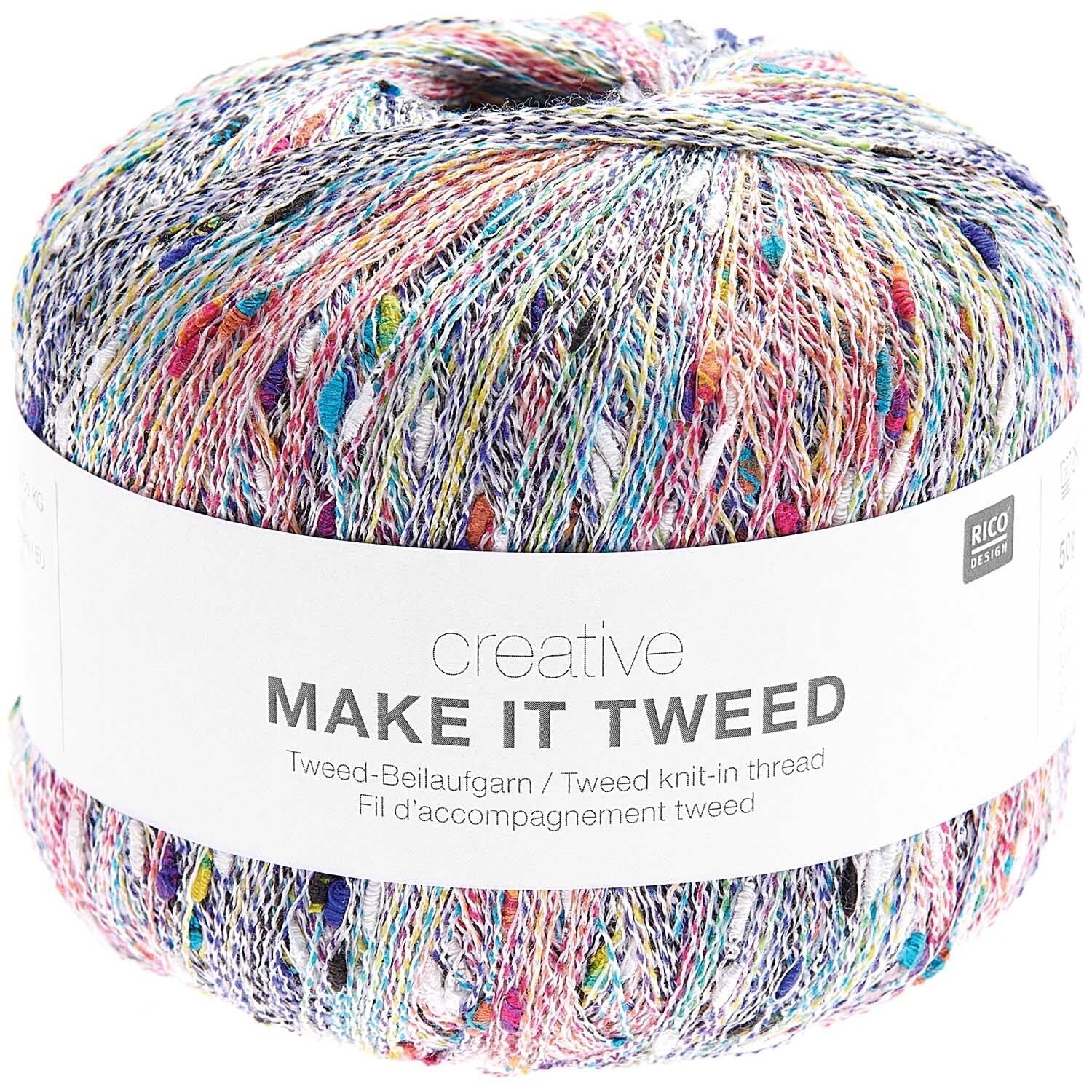 Rico Creative Make It Tweed - Rico - 001 Multicolour - The Little Yarn Store