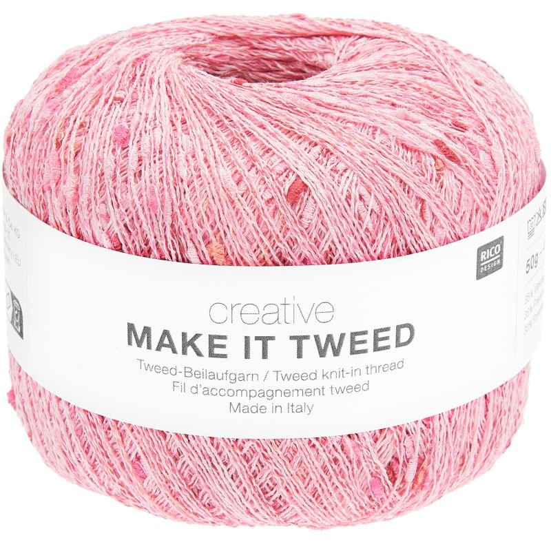 Rico Creative Make It Tweed - Rico - Bubblegum - The Little Yarn Store