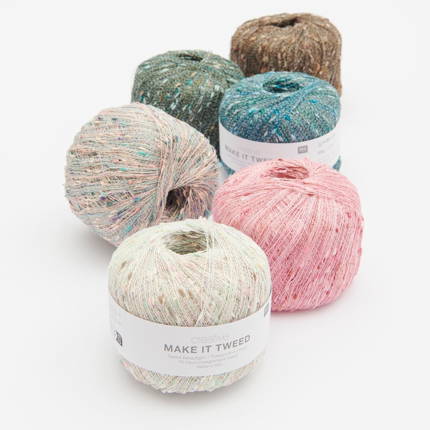 Rico Creative Make It Tweed - Rico - Forest - The Little Yarn Store