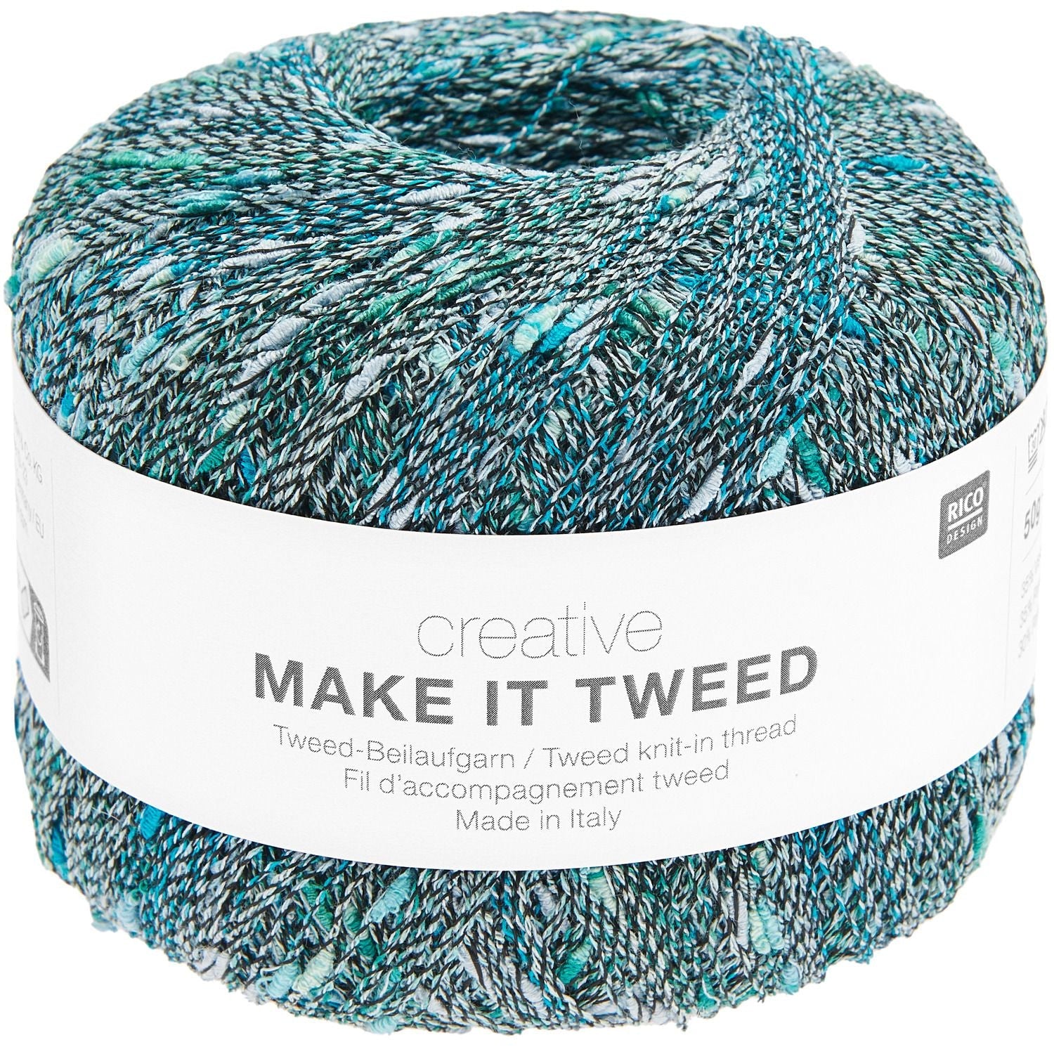 Rico Creative Make It Tweed - Rico - Ocean - The Little Yarn Store