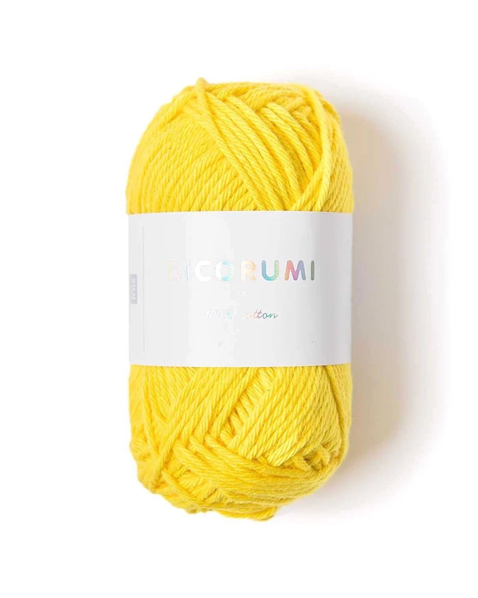 Rico Creative Ricorumi DK - Rico 006 Yellow - The Little Yarn Store