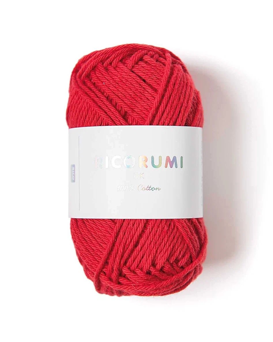 Rico Creative Ricorumi DK - Rico 028 Red - The Little Yarn Store