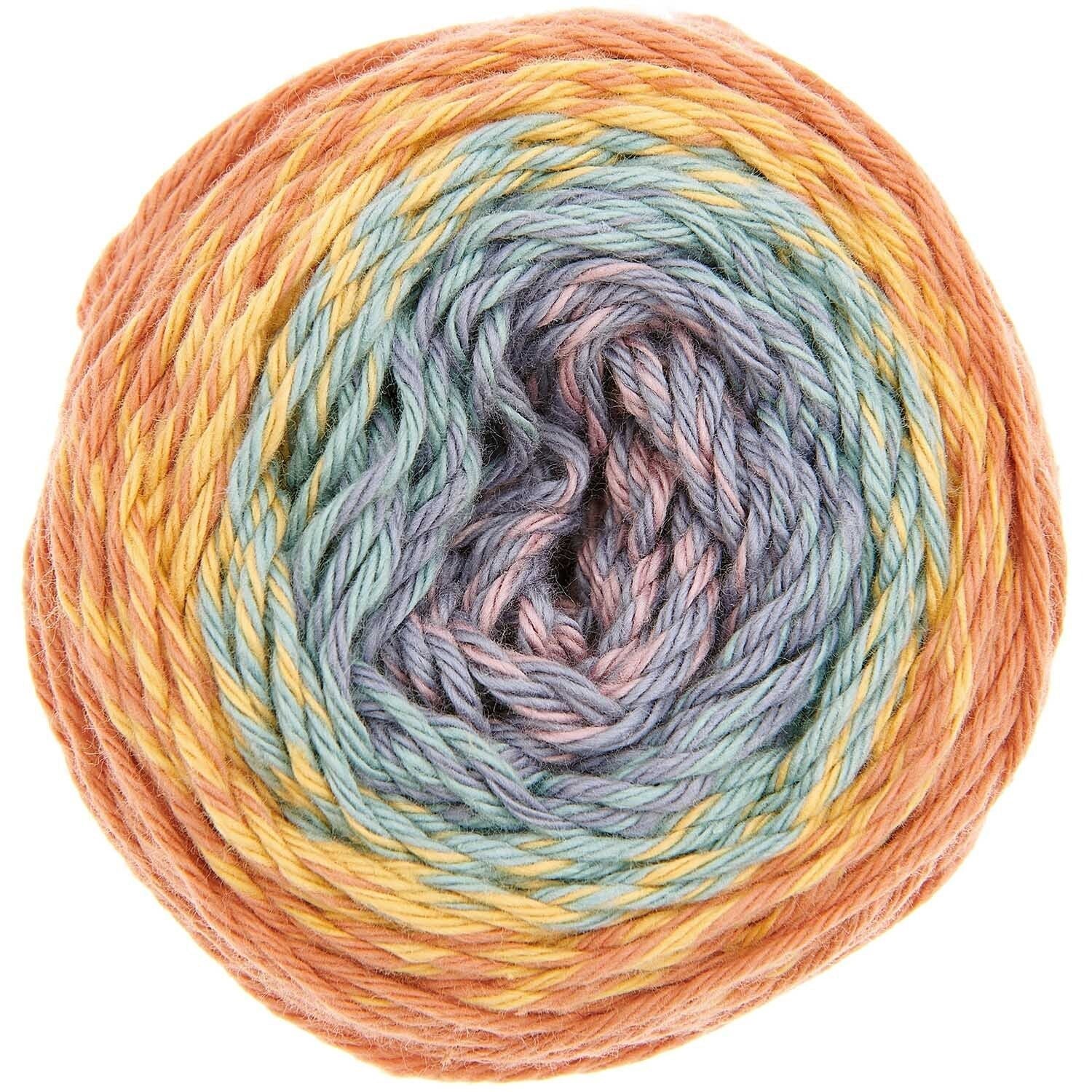 Rico Creative Ricorumi Spin Spin DK - Rico 019 Earthy Rainbow - The Little Yarn Store