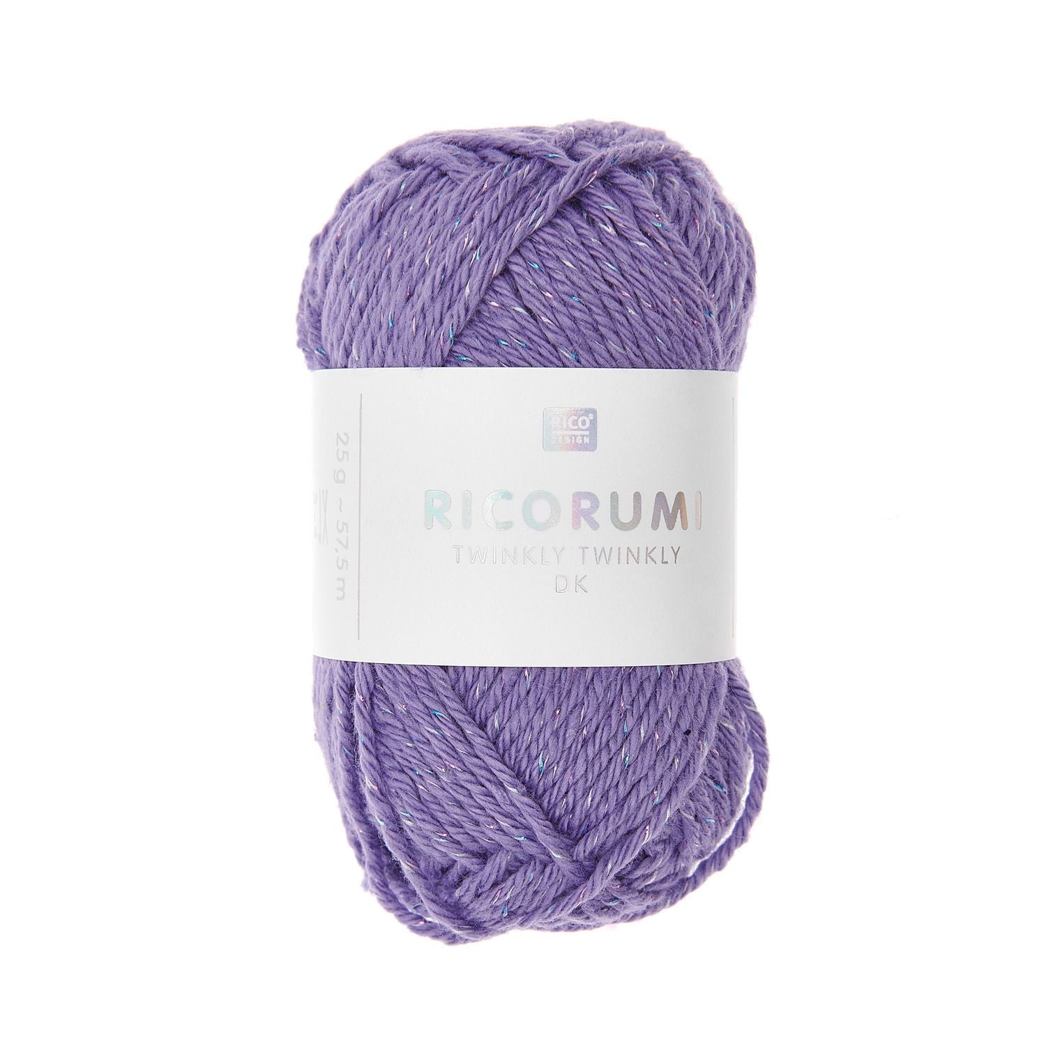 Rico Creative Ricorumi Twinkly Twinkly DK - Rico 011 Purple - The Little Yarn Store