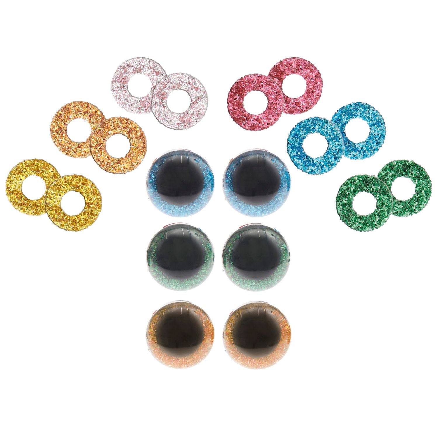 Rico Safety Eye Set - Rico - 9 mm - The Little Yarn Store