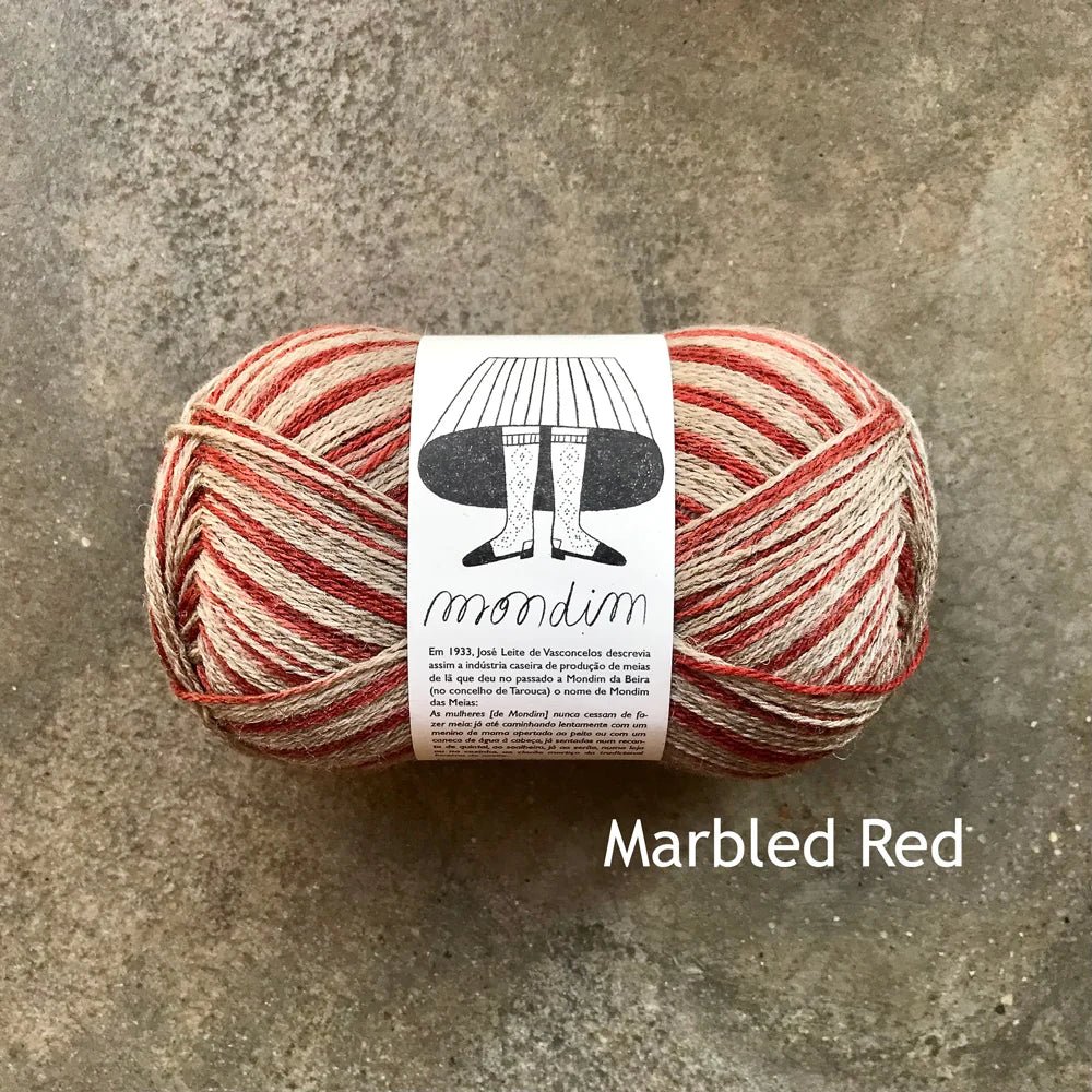Rosa Pomar Mondim - Rosa Pomar - Marbled Red - The Little Yarn Store