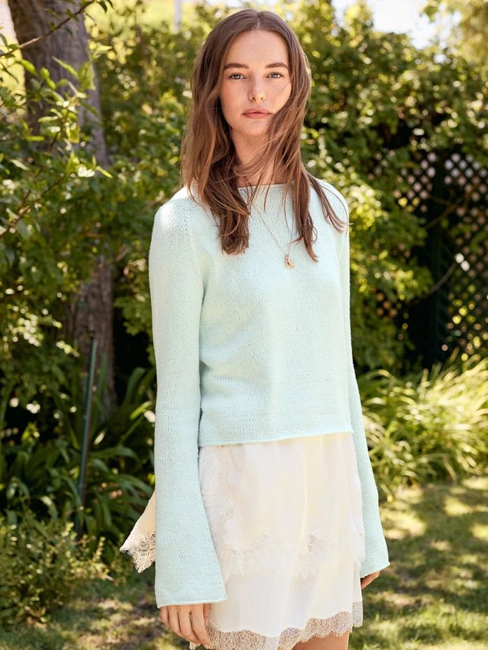 Sandnes Garn Adult Knitting Patterns - Sandnes Garn Lyra Sweater - The Little Yarn Store
