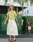 Sandnes Garn Adult Knitting Patterns - Sandnes Garn Milly Top - The Little Yarn Store