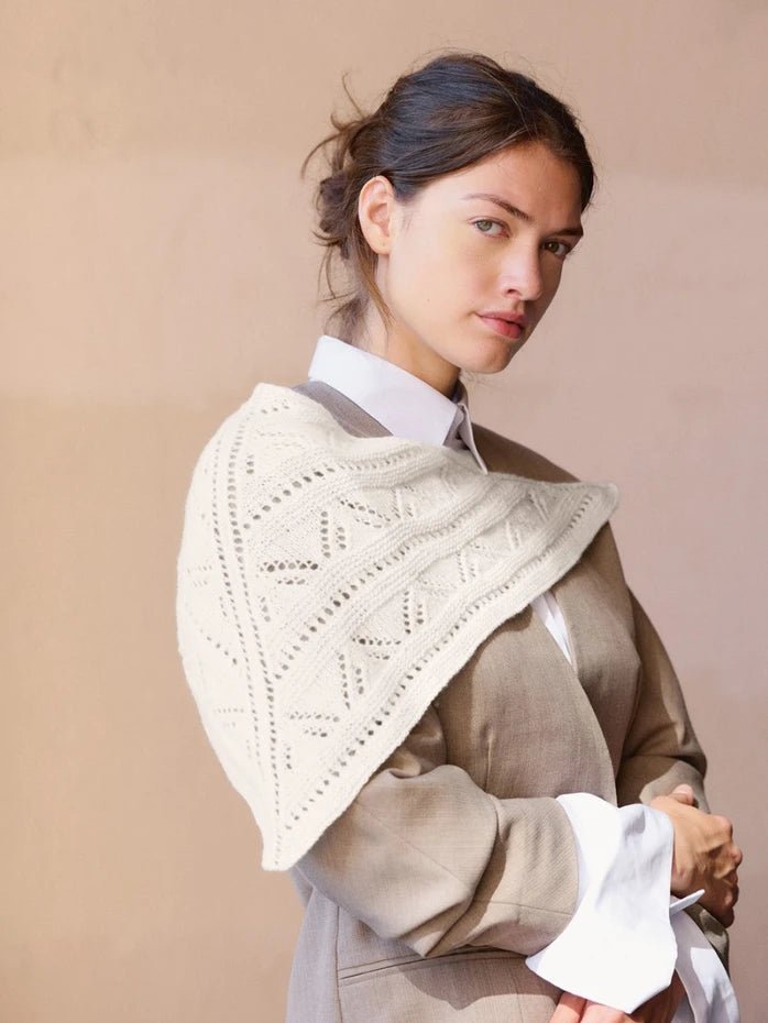 Sandnes Garn Adult Knitting Patterns - Sandnes Garn Petra Scarf - The Little Yarn Store
