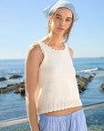 Sandnes Garn Adult Knitting Patterns - Sandnes Garn Roselyn Top - The Little Yarn Store