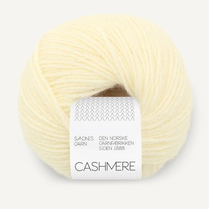 Sandnes Garn Cashmere - Sandnes Garn 2009 Lemon Icing - The Little Yarn Store