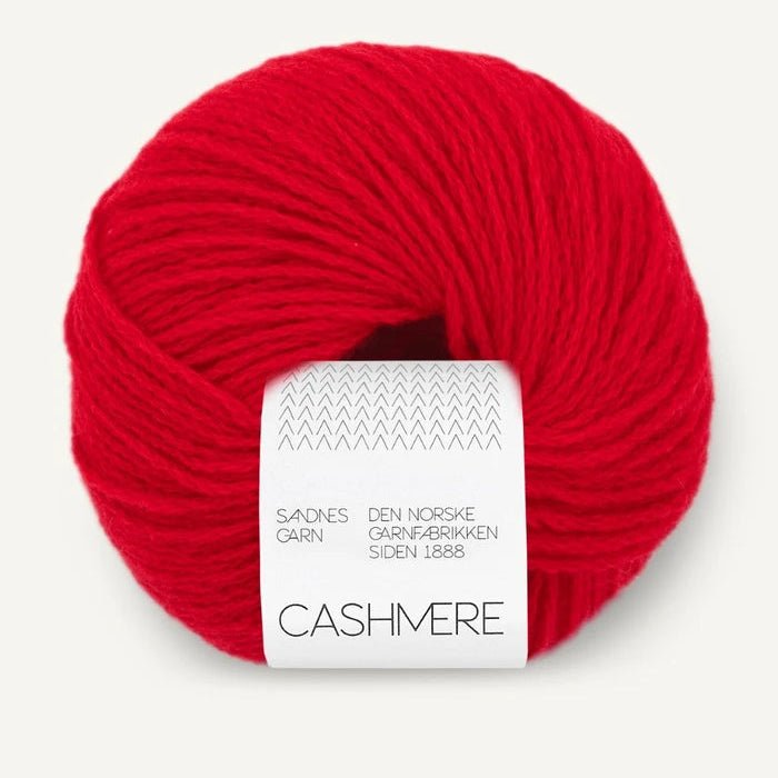 Sandnes Garn Cashmere - Sandnes Garn 4219 True Red - The Little Yarn Store