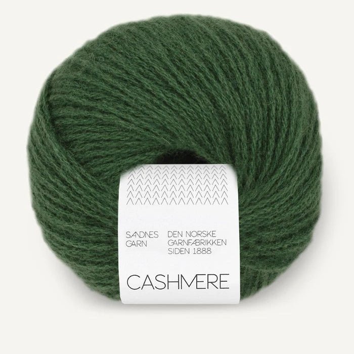 Sandnes Garn Cashmere - Sandnes Garn 8082 Forest Green - The Little Yarn Store